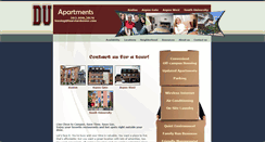 Desktop Screenshot of duapartments.com